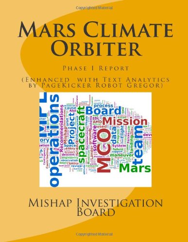 Cover for Mishap Investigation Board · Mars Climate Orbiter: Phase I Report (Paperback Book) (2013)