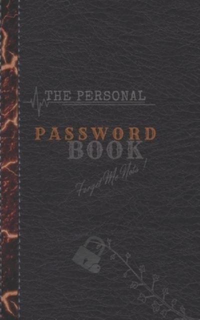 Cover for Ron Davis · The Personal Password Book - Forget Me Nots (Paperback Book) (2019)