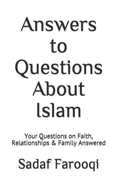 Cover for Sadaf Farooqi · Answers to Questions About Islam (Pocketbok) (2019)
