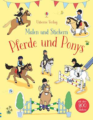 Malen und Stickern: Pferde und - Patchett - Książki -  - 9781789411638 - 