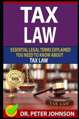 Cover for Dr Peter Johnson · Tax Law (Pocketbok) (2019)