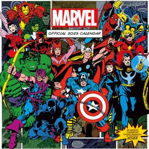 Marvel Retro (Comic Book) 2023 Official Calendar - Marvel - Koopwaar - PYRAMID - 9781847579638 - 27 juni 2022