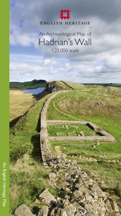 Cover for An Archaeological Map of Hadrian's Wall: 1:25000 Scale Revised Edition - English Heritage (Paperback Book) [Revised edition] (2014)