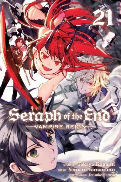Seraph of the End, Vol. 21: Vampire Reign - Seraph of the End - Takaya Kagami - Bücher - Viz Media, Subs. of Shogakukan Inc - 9781974710638 - 22. Juli 2021