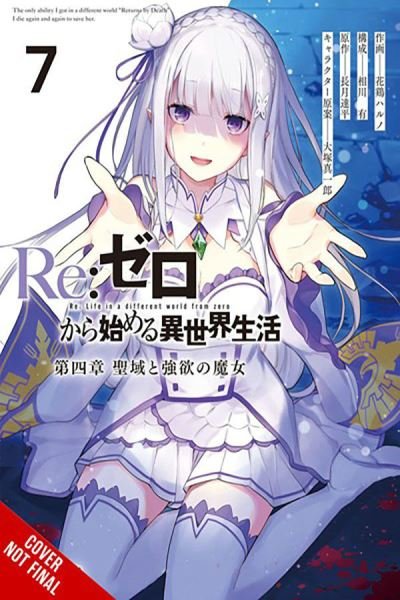 Re:ZERO -Starting Life in Another World-, Chapter 4: The Sanctuary and the Witch of Greed, Vol. 7 (m - RE ZERO SLIAW CHAPTER 4 GN - Tappei Nagatsuki - Livros - Little, Brown & Company - 9781975375638 - 19 de dezembro de 2023