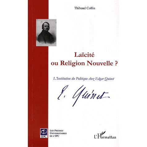 Cover for Thibaud Collin · Laïcité ou Religion Nouvelle ? (Paperback Book) (2021)