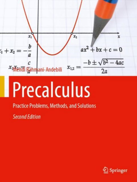 Cover for Mehdi Rahmani-Andebili · Precalculus: Practice Problems, Methods, and Solutions (Hardcover Book) [2nd ed. 2023 edition] (2024)