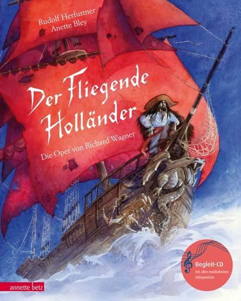 Der Fliegende Holländer - Rudolf Herfurtner - Musique - Ueberreuter Verlag GmbH - 9783219114638 - 