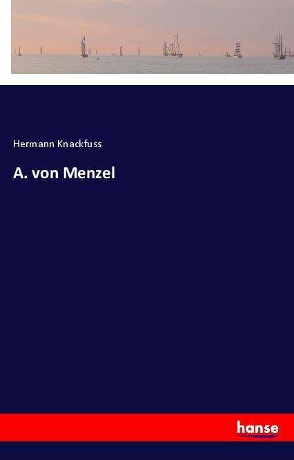 Cover for Knackfuss · A. von Menzel (Book)