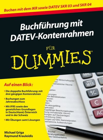 Cover for Michael Griga · Buchfuhrung mit DATEV-Kontenrahmen fur Dummies - Fur Dummies (Pocketbok) (2014)