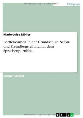 Cover for Marie-luise Moller · Portfolioarbeit in der Grundschule. Sel (Book) [German edition] (2011)