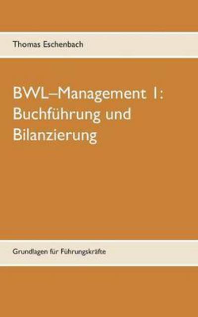 Cover for Eschenbach · Buchführung und Bilanzierung (Book) (2016)