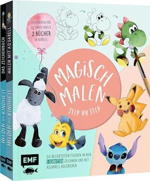 Cover for Moy:magisch Malen Step By Step · Die Be (Book)