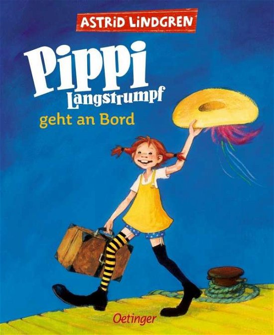 Cover for A. Lindgren · Pippi Langstrumpf geht.farb (Buch)