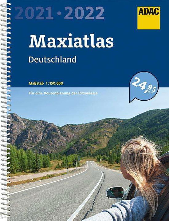 Cover for ADAC Verlag · ADAC Maxiatlas Deutschland 2021/2022 (Spiral Book) (2020)