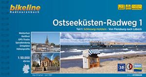 Cover for Esterbauer · Bikeline: Ostseeküsten-Radweg 1: Schleswig-Holstein : Von Flensburg nach Lübeck (Spiral Book) (2021)