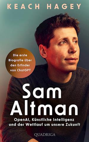 Cover for Keach Hagey · Sam Altman (Bok) (2025)