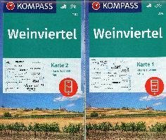 Cover for KOMPASS-Karten GmbH · KOMPASS Wanderkarte 204 Weinviertel (Map) (2021)
