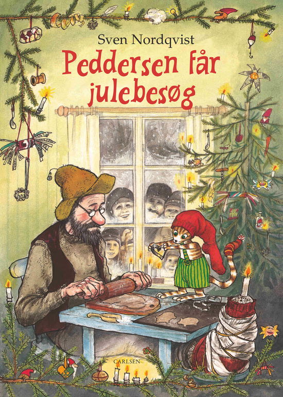 Cover for Sven Nordqvist · Peddersen og Findus: Peddersen får julebesøg (Indbundet Bog) [2. udgave] (2025)