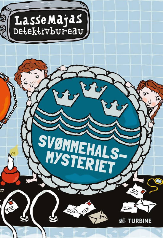 Cover for Martin Widmark · Svømmehalsmysteriet – LasseMajas detektivbureau (Innbunden bok) [1. utgave] (2016)