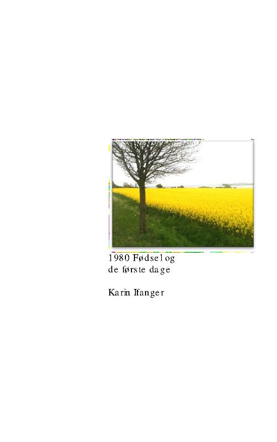 1980 Fødsel og de første dage - Karin Ifanger - Books - Saxo Publish - 9788740903638 - July 1, 2022