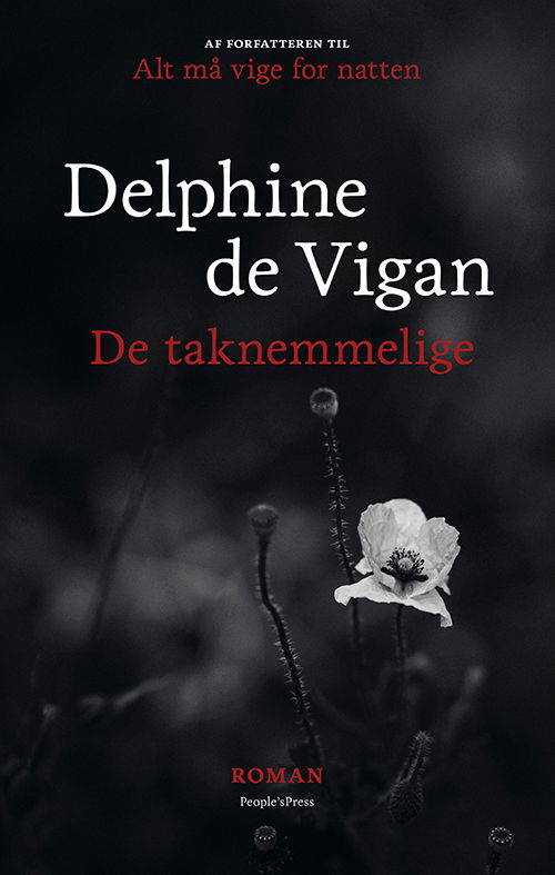 Cover for Delphine de Vigan · De Taknemmelige (Taschenbuch) [1. Ausgabe] (2019)