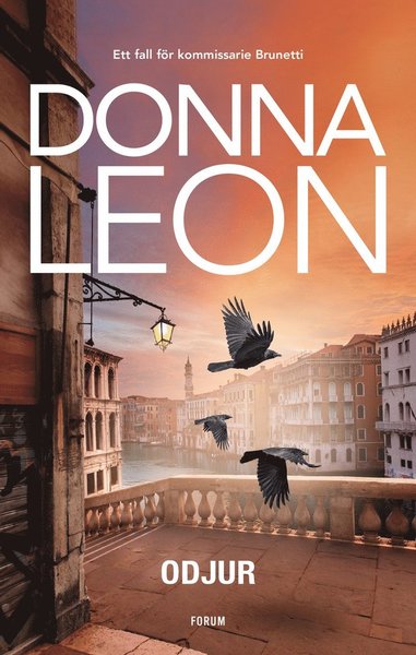 Cover for Donna Leon · Odjur (Innbunden bok) (2021)