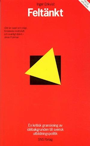 Cover for Inger Enkvist · Feltänkt (Book) (2002)