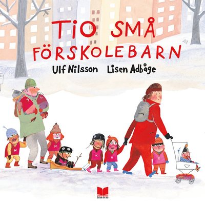 Cover for Lisen Adbåge · Tio små förskolebarn (Bound Book) (2017)