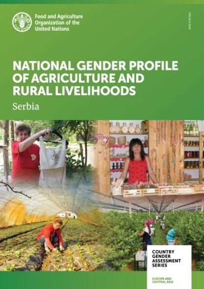 Cover for Food and Agriculture Organization · Country gender assessment of the agriculture and rural sector: Serbia - Country gender assessment series (Taschenbuch) (2022)