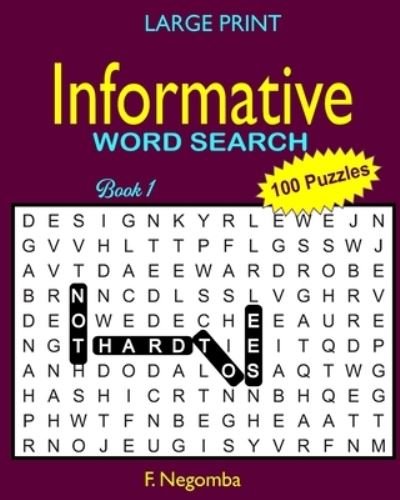 Cover for F Negomba · Informative Word Search (Paperback Bog) (2020)