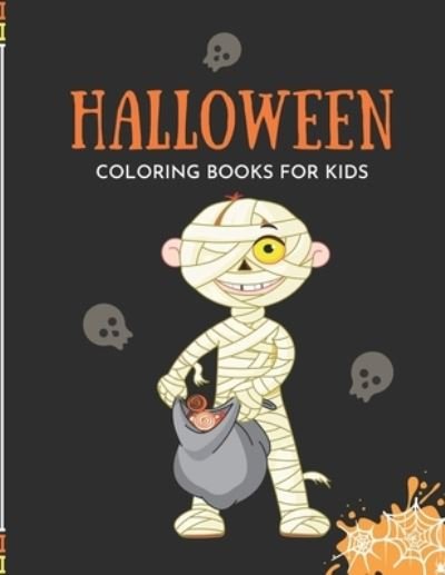 Cover for Blue Blend · Halloween Coloring Book For Kids (Pocketbok) (2020)