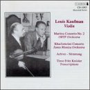Cover for Louis Kaufman · Historical Violin Recordings (CD) (1993)