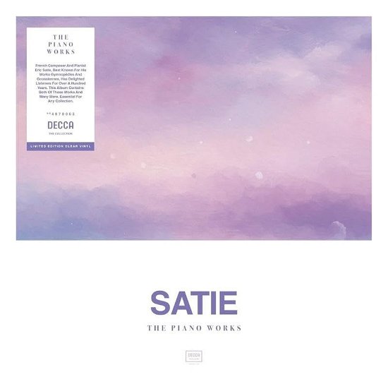 Satie: Piano Works - Jean-Yves Thibaudet - Muziek - DECCA - 0028948700639 - 19 juli 2024