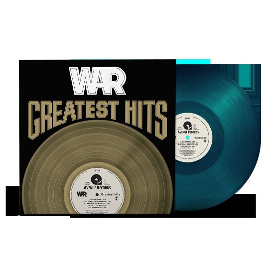Cover for War · Greatest Hits (LP) [Indie Exclusive Sea Blue Vinyl edition] (2024)