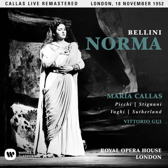 Cover for Maria Callas · Bellini: Norma (London 18/11/1952) (CD) (2017)