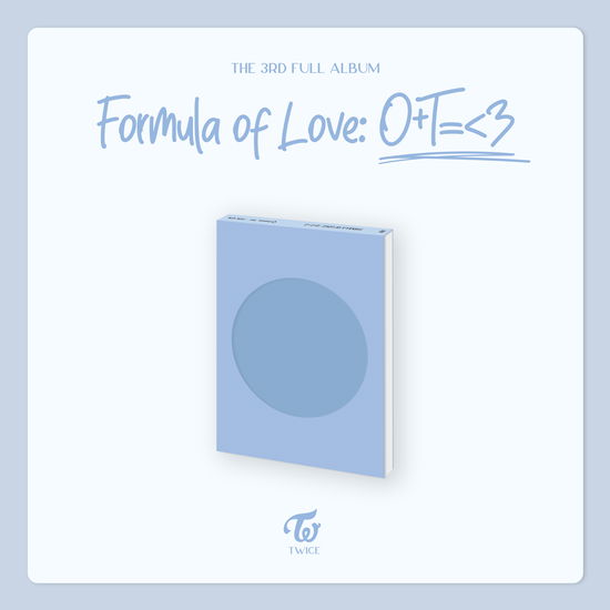 TWICE - TWICE - The 3rd Album [Formula of Love: O+T=<3] (STUDY ABOUT LOVE  Ver.) Photobook + CD-R + Index Photo Paper + Scientist Cards + D.I.Y  Sticker + Break Scratch Card + Photocards -  Music