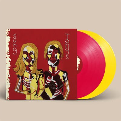 Cover for Animal Collective · Sung Tongs 20th Anniversary Edition (Opaque Canary Yellow and Translucent Ruby) (LP) [Canary Yellow &amp; Ruby Red Vinyl edition] (2024)
