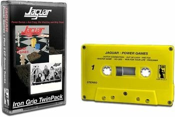 Cover for Jaguar · Power Games (Yellow Cassette) (Cassette) (2023)