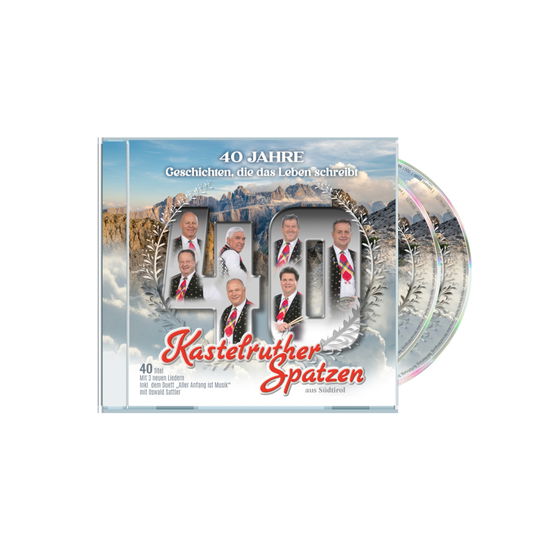 Cover for Kastelruther Spatzen · 40 Jahre - Geschichten, Die Das Leben Schreibt (CD) (2023)