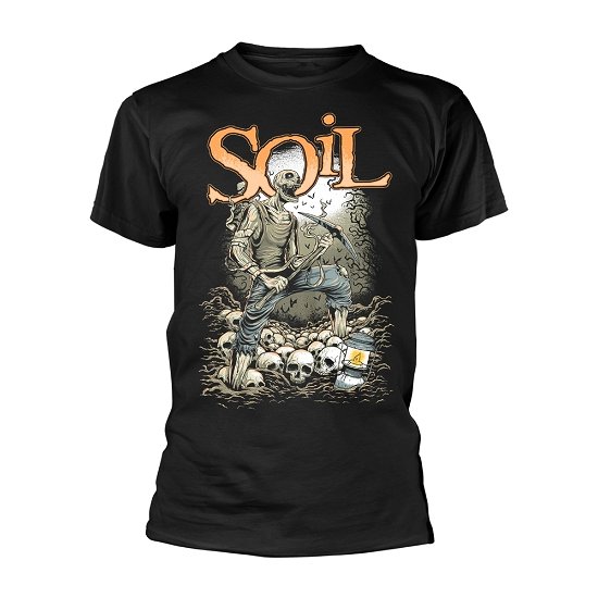 Cover for Soil · Pickaxe (T-shirt) [size S] [Black edition] (2019)