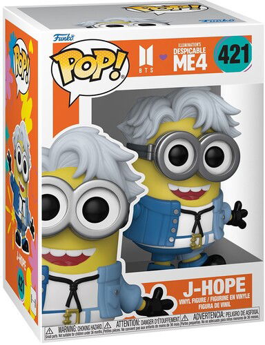 FUNKO POP! Movies: Despicable Me 4 - J-Hope - BTS Funko Pop! Rocks: - Produtos - Funko - 0889698859639 - 5 de dezembro de 2024