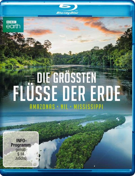Cover for DIE GRÖßTEN FLÜSSE DER ERDE (Blu-ray) (2019)