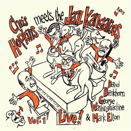Cover for Chris Hopkins · Meets The Jazz Kangaroos Vol.1 / Live (CD) (2020)