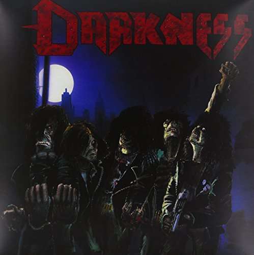 Cover for The Darkness · Death Squad (Transparent Red Vinyl) (LP) [Coloured edition] (2013)