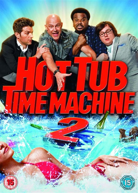 Cover for Dvd · Hot Tub Time Machine 2 (DVD) (2015)
