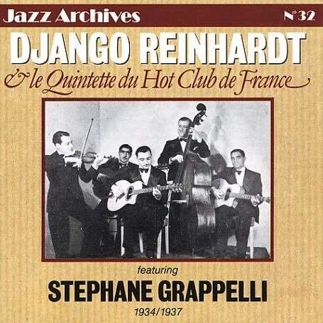 Cover for Django Reinhardt &amp; Stephane Grappelli · Quintette of the Hot Club of France (CD) (2019)