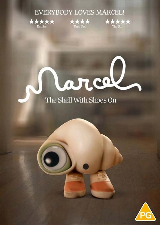 Cover for Marcel the Shell with Shoes on DVD · Marcel The Shell With Shoes On (DVD) (2023)
