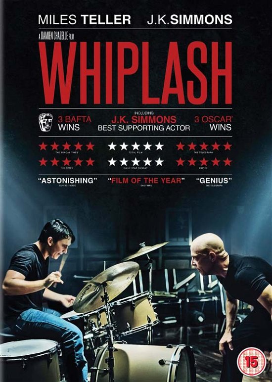 Cover for Whiplash [edizione: Regno Unit · Whiplash (DVD) (2015)