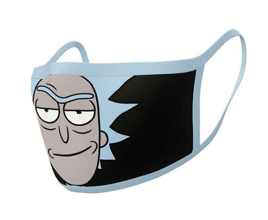 Rick & Morty: Rick Face Covers 2x (Mascherina Protettiva) - Pyramid - Merchandise - RICK AND MORTY - 5050293855639 - September 1, 2020
